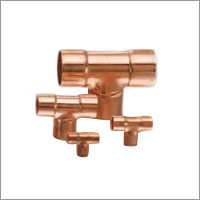 Copper Tee - Copper Material, Ltz Shape, Copper Coated | Premium Quality, Optimum Performance, Low Maintenance