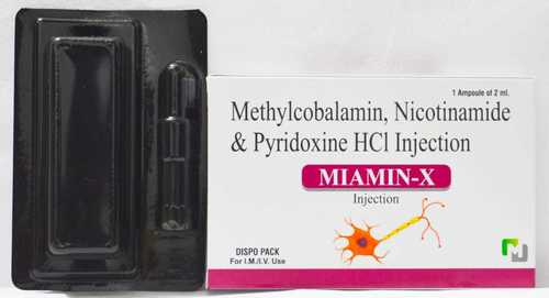 Methylcobalamin 1500 Niacinamide Folic Acid (With Dispo) Suitable For: Adults