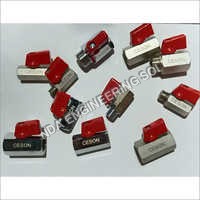 Chrome Plated Brass Mini Ball Valve - Finish: Polished