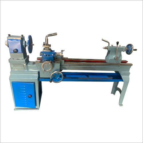 Wood Turning Lathe Machine With  Rack And Slide Arrangement