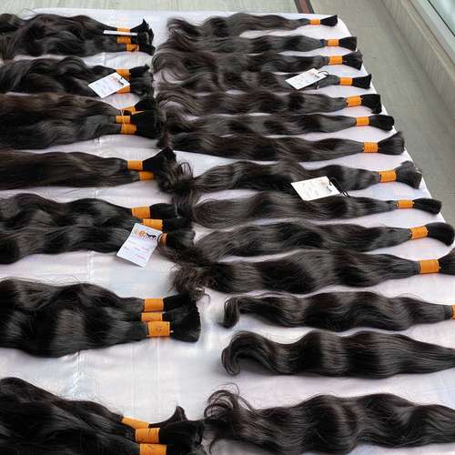 Virgin Soft and Silky Indian Natural Raw Cambodian Human Hair Bulk Weave