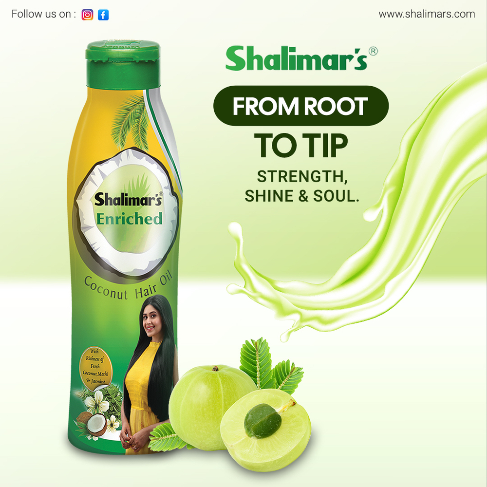 100ml Shalimar Enriched Coconut Oil