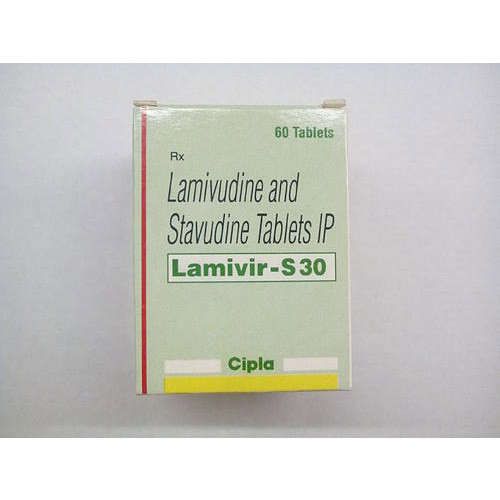 Lamivir S Tablet (Lamivudine (150mg) + Stavudine (30mg)