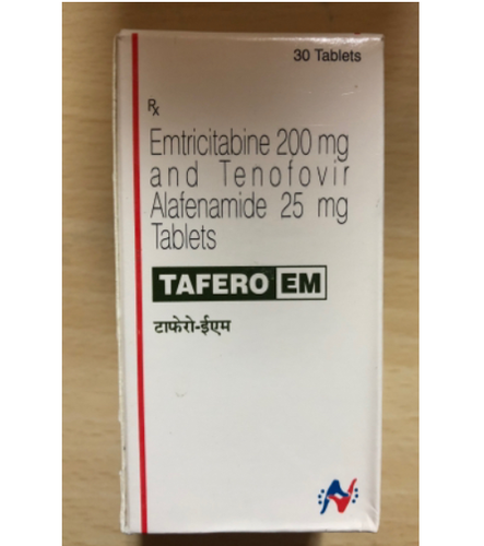 Tafero Em (Emtricitabine (200mg) + Tenofovir Disoproxil Fumarate (25mg)