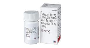 ट्रैफिक टैब (Bcitegrevir, Emtricitabine और Tenofovir Af) समाप्ति तिथि: 2 वर्ष