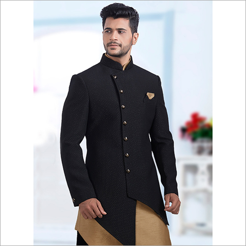 Mens Cross Design Indo Western