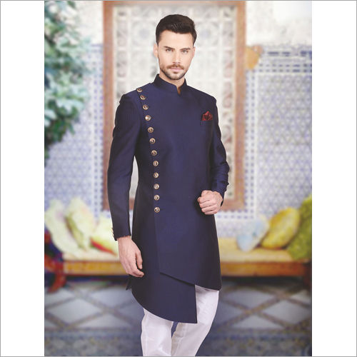 Three Piece Slim Fit Blue Coat Pant at 2000.00 INR in Chomun