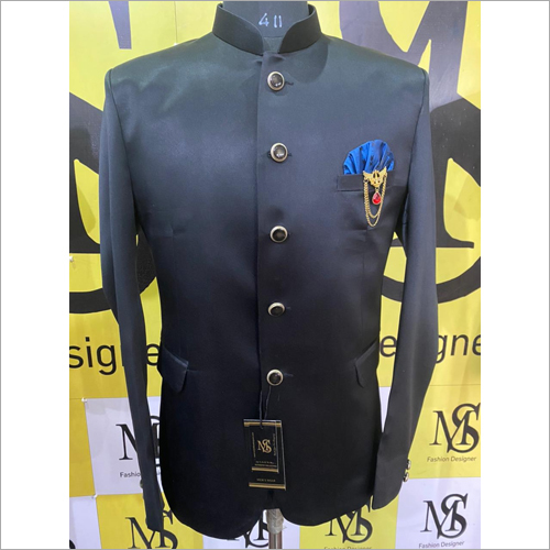 Mens Plain Jodhpuri Coat Pant