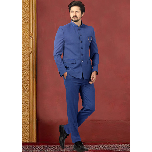 Mens Formal Slim Fit Jodhpuri Coat Pant