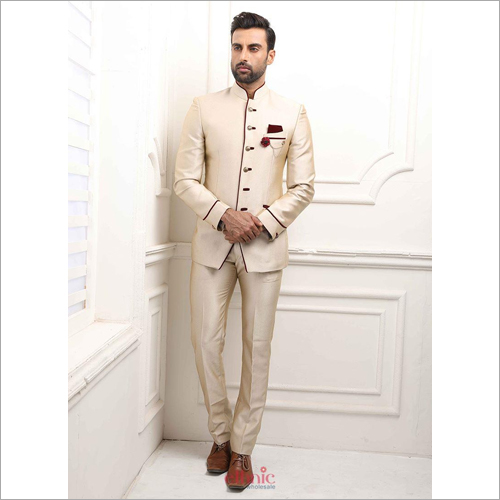 Mens Slim Fit Jodhpuri Coat Pant