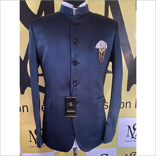 Mens Plain Party Wear Jhodhpuri Coat Pant