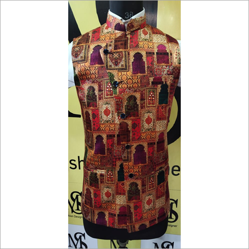 Mens Angrakha Jodhpuri Jacket