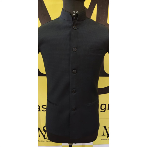 Mens Black Color Jodhpuri Jacket
