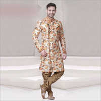 Mens Fancy Print Sherwani