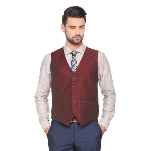 Mens Regular Fit Waistcoat