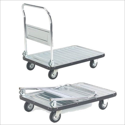 SS Foldable Platform Trolley