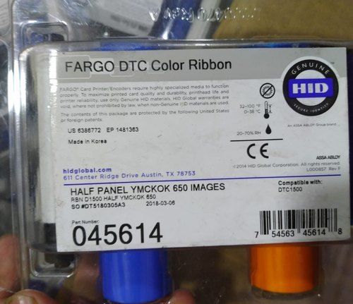 Ymckok Fargo Dtc1500 Half Panel 650 Images Ribbon