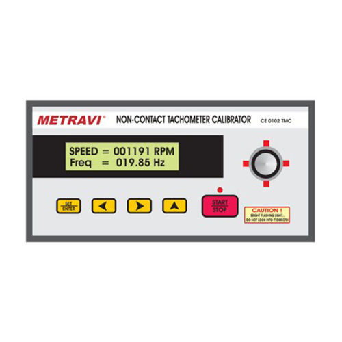 Metravi Ce-0102tmc Non-contact Tachometer Calibrator