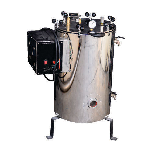 Vertical Triple Walled High Pressure Wing Nut Autoclave