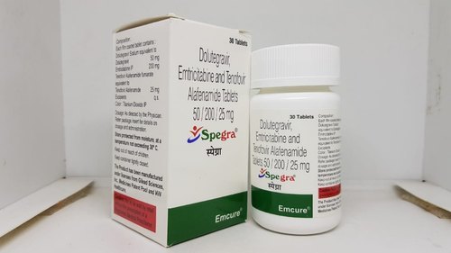 Spegra (Dolutegravir 50mg, Emtricitabine 200mg and Tenofovir Alafenamide 25mg)