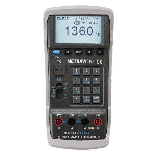 Metravi 16+ Universal Source Thermocouple Calibrator