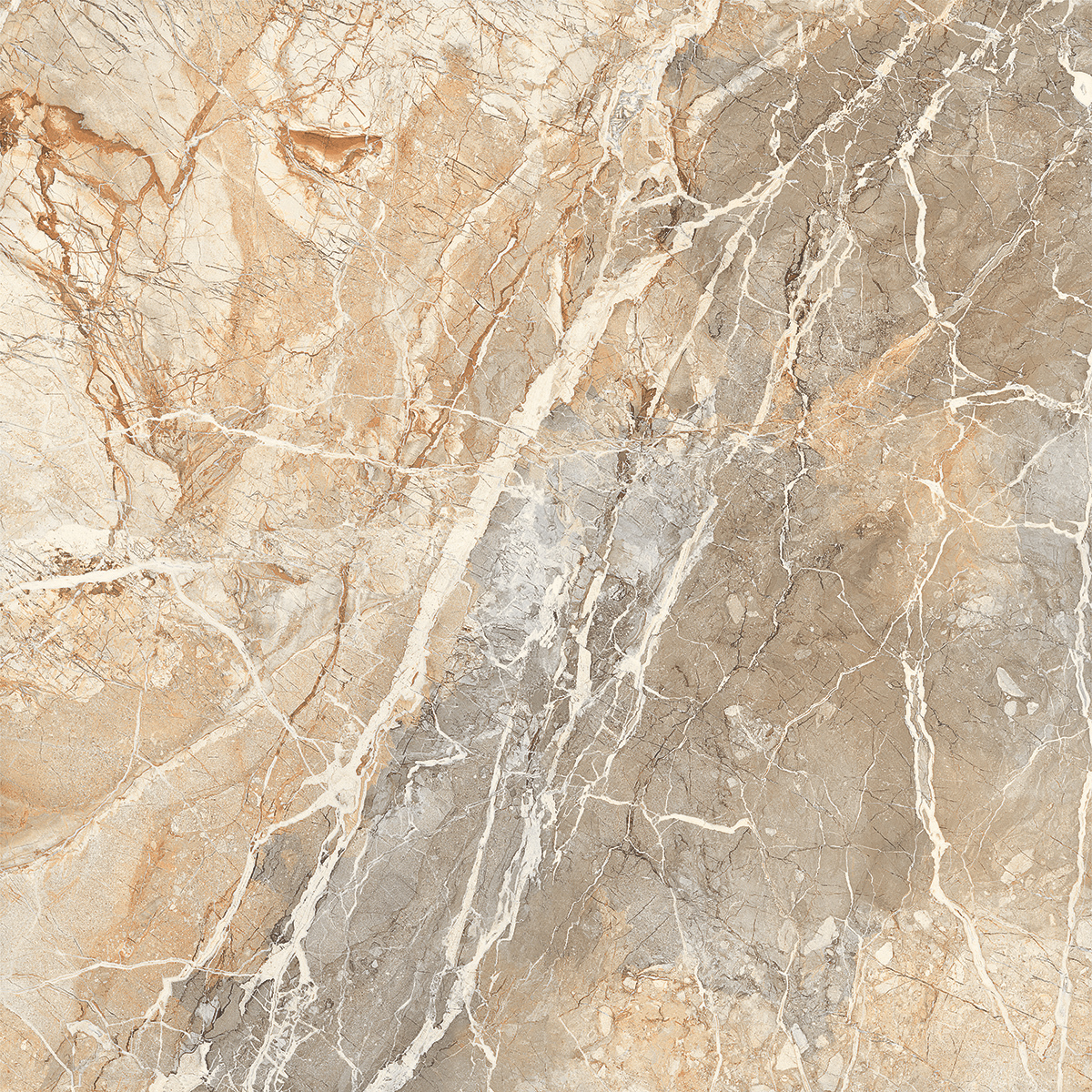 Blue Breccia Book Match 1200x1200mm Porcelain Tiles