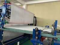 High Speed Baby Diaper Material Elastic Waistband Making Machine