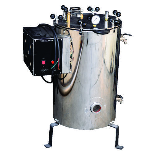 Vertical Double Walled Wing Nut Autoclave By AJANTA EXPORT INDUSTRIES