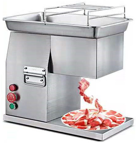 Restaurant Commercial Meat Processing Electric Full Automatic Fresh Meat Slicer Capacity: 150-200 Kg/Hr