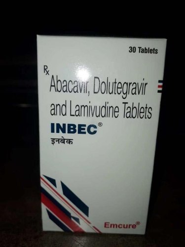 Inbec Tablet (Abacavir Sulphate 600 Mg / Lamivudine 300 Mg / Dolutegravir 50 Mg