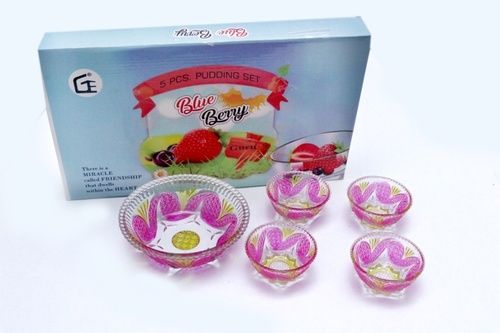 5 Pcs Pudding Set Royalbell Deco Carry Bag Box