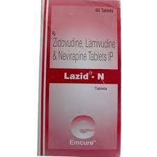 Lazid N Tablet (Zidovudine, Lamivudine & Nevirapine)