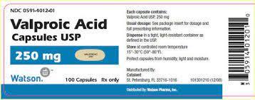 Valproic Acid Capsules Store At Cool And Dry Place.