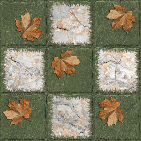 Green Army 05  Natural Leaf Tiles