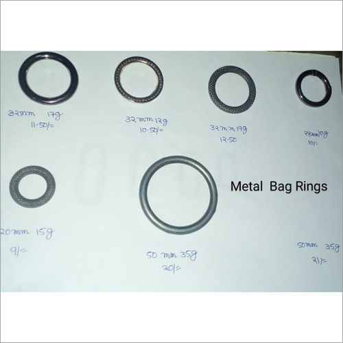 Metal Bag Rings