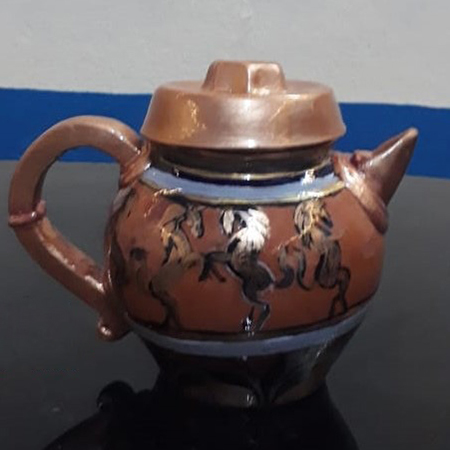 Terracotta Tea Pot By NIRJAN DE