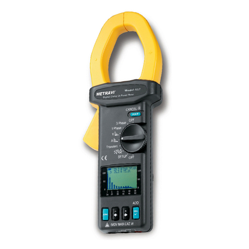 Electric Metravi 607 Digital Clamp-On Power Meter - Application: Testing & Measurement