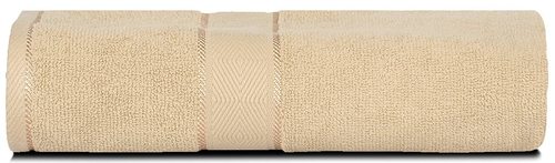 Divine Overseas Natural Ring-spun Double Ply Cotton Yarn, Soft, Extra Absorbent And Durable, Quick-dry Elysian Bath Towel (Beige By DIVINE OVERSEAS