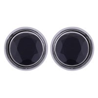 Labradorite Natural Gemstone 925 Sterling Solid Silver Round Cut Stone Handmade Stud Earrings