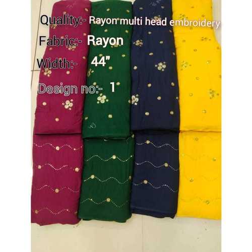 RAYON MULTY HEAD EMBROIDERY