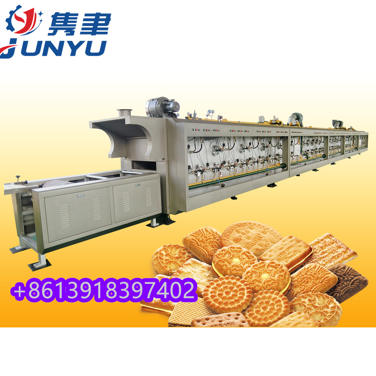 100kg/h Cookies Biscuit Making Machine