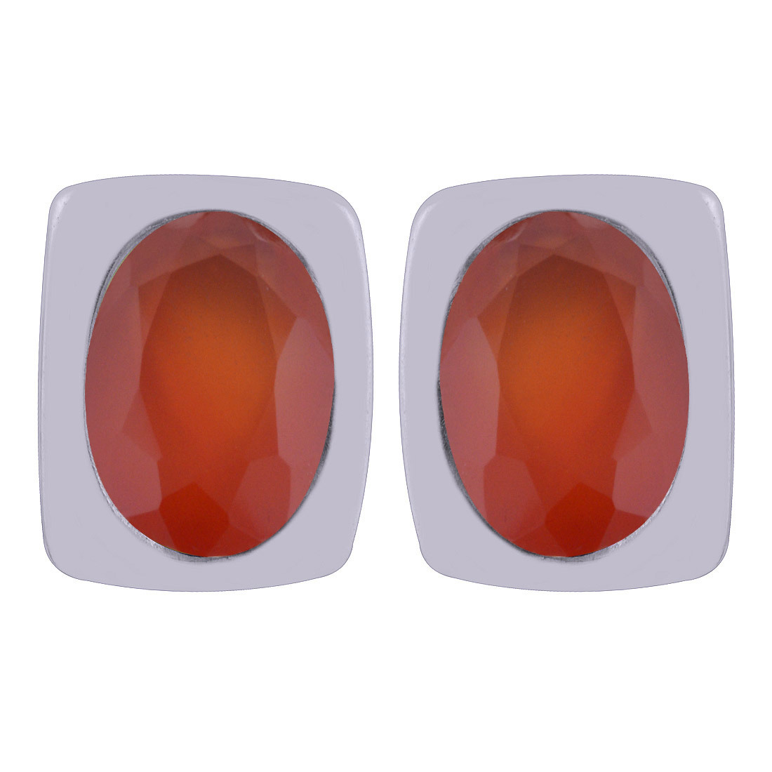 Peridot Natural Gemstone 925 Sterling Solid Silver Oval Cut Stone Handmade Stud Earrings