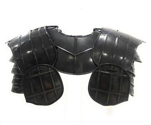 Iron Medieval Dark Drake Pauldrons Shoulder Armour