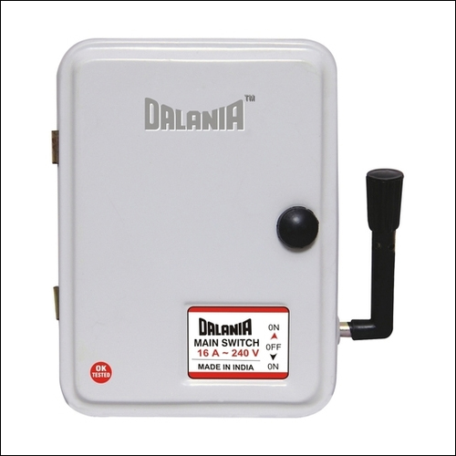 16 Amp 240 Volt Main Switch Dp Application: Rewirable