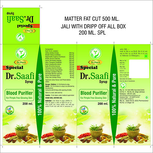 Dr.Saafi Blood Purifier Syrup