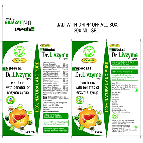 Liver Tonic With Benefits Of Enzyme Syrup Age Group: Suitable For All Ages