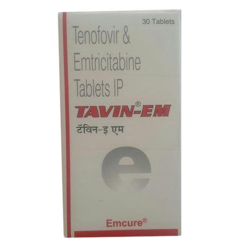 Tavin Em Tablet (Emtricitabine (200mg) Tenofovir Disoproxil Fumarate (300mg)