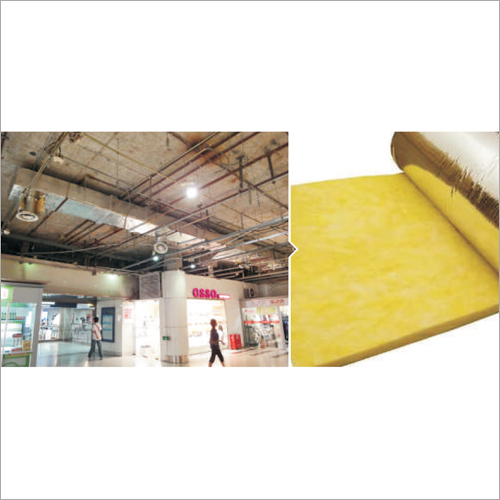 Galvanized Metal Duct Glass Wool Insulation By FABAIR COOLING SOLUTIONS