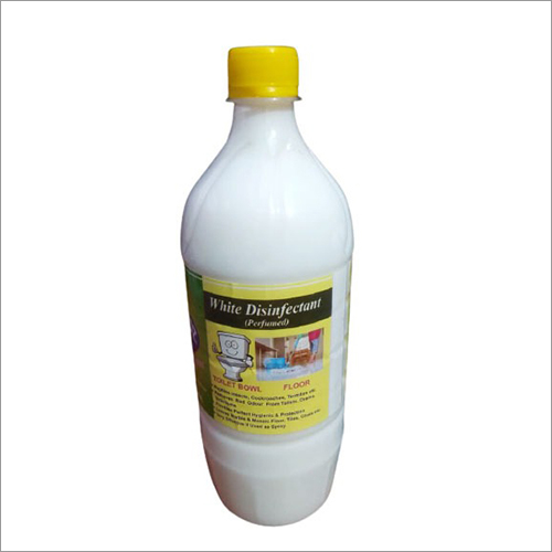 White Disinfectant Chemical