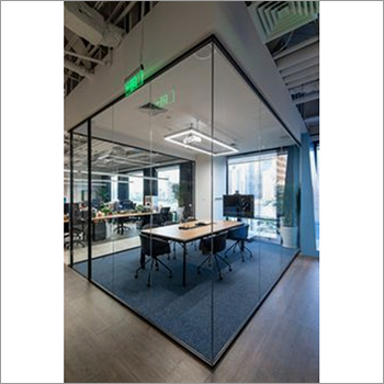 Office Glass Partition Interior Service By BUILD MATRIX